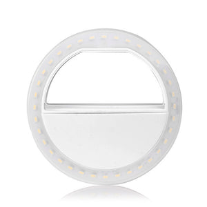 FORNORM 36-LED Selfie Ring Light Portable Photo Lamp