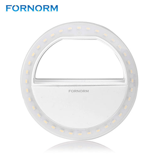 FORNORM 36-LED Selfie Ring Light Portable Photo Lamp