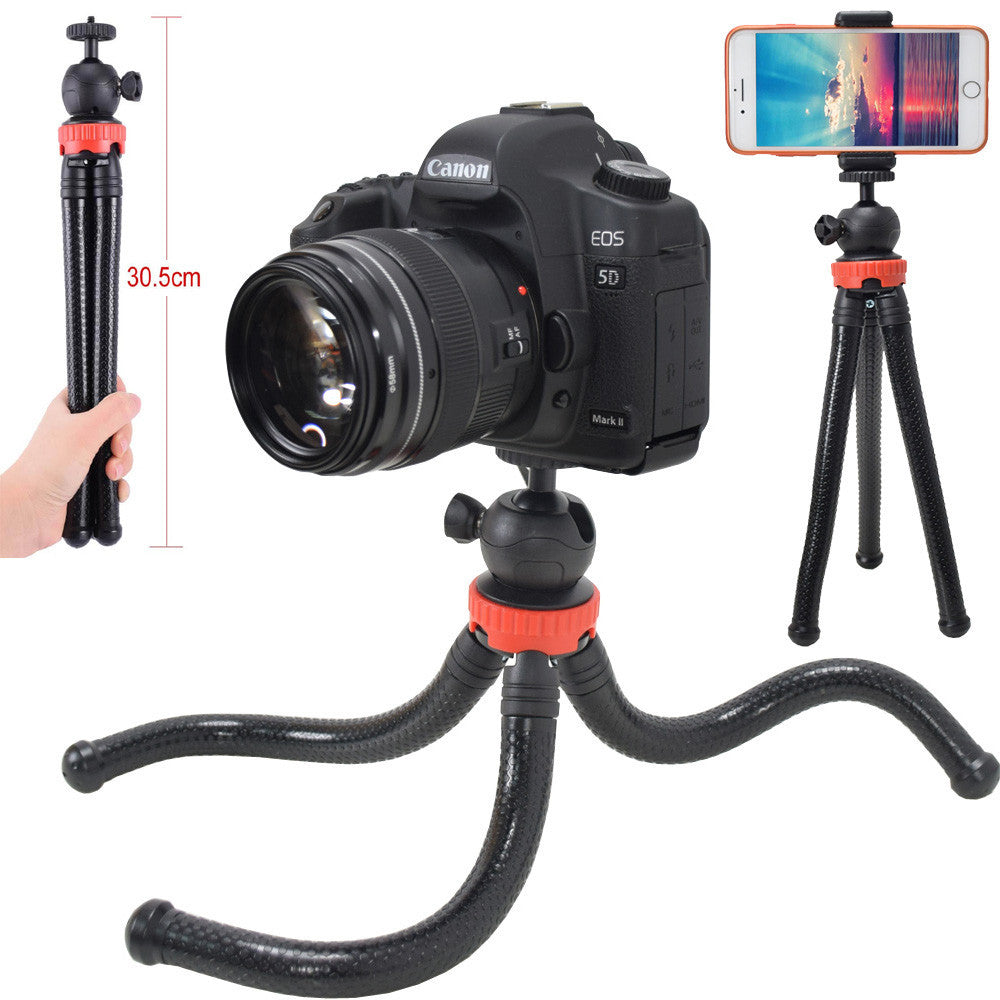ightpro Flexible Photo Camera Tripod Stand with Ballhead Bundle for DSLR