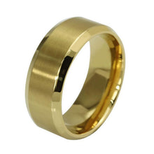 Load image into Gallery viewer, New Stainless Steel Ring Titanium Silver Black Gold