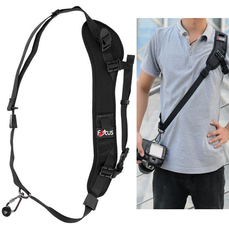 F-1 Quick Rapid Carry Speed Sling Belt Strap For Dslr Camera 7D 600D Mark II D800 A77 5D Mark III 60D 6D
