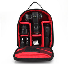 Load image into Gallery viewer, Waterproof multi-functional Digital DSLR Camera Video Bag w/ Rain Cover Small SLR Camera Laptop Bag for Photographer HU-04