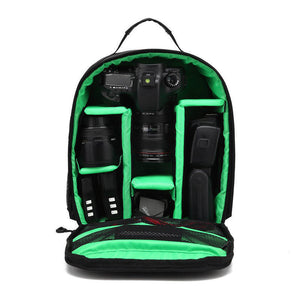 Waterproof multi-functional Digital DSLR Camera Video Bag w/ Rain Cover Small SLR Camera Laptop Bag for Photographer HU-04