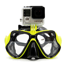 Load image into Gallery viewer, Snorkeling Diving Mask With Camera Mount