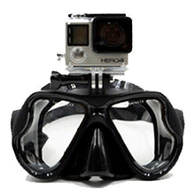 Load image into Gallery viewer, Snorkeling Diving Mask With Camera Mount