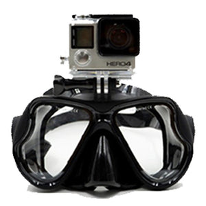 Snorkeling Diving Mask With Camera Mount