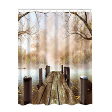 Load image into Gallery viewer, 3D Pattern Shower Curtain Bathroom Waterproof