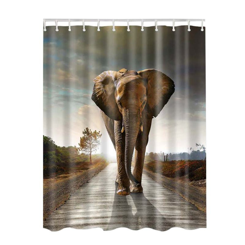 Animal Decor Collection Seascape Shower Curtains