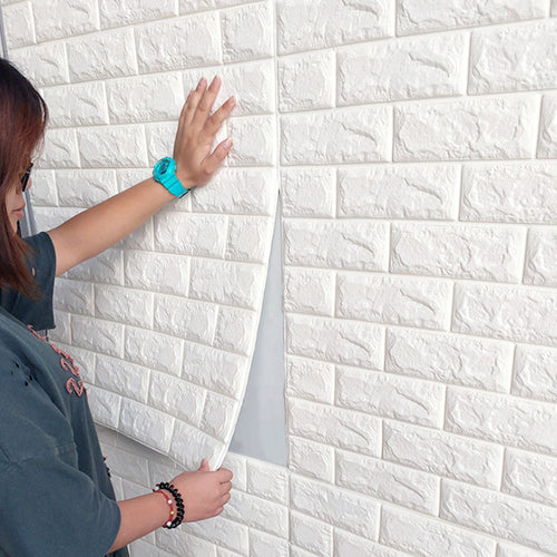 3D Brick Wall Stickers Self-adhesive Panel Decal